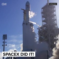 SpaceX: Falcon Heavy first successful test launch