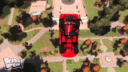 Spiderman & Batman w/ Custom Disney Cars Lightning McQueen Colors