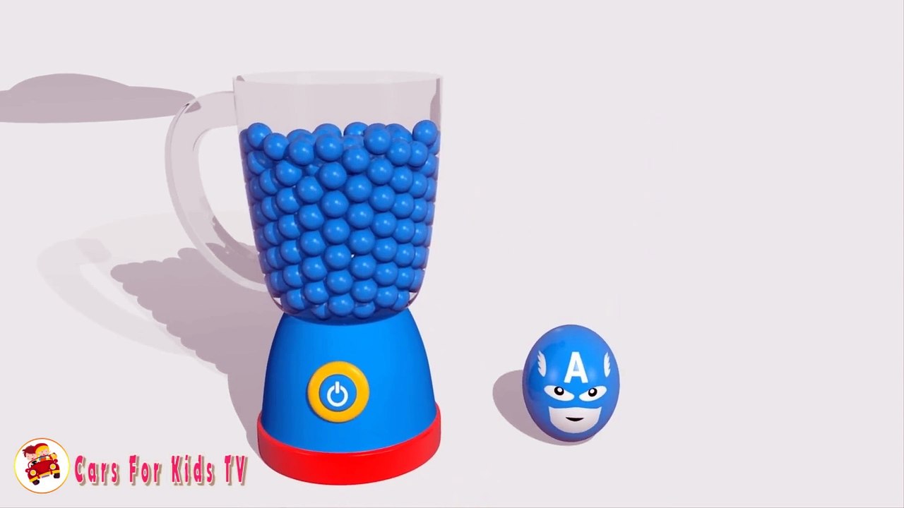 Learn Colors with Surprise Eggs Balls Blender Kitchen Toy for Children , Toddlers