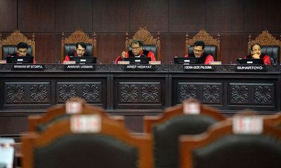 MK: Hak Angket KPK Bentukan DPR Sah