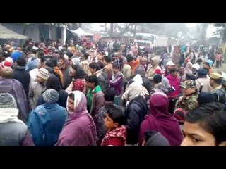 after fight vaishali people traffic jam on road