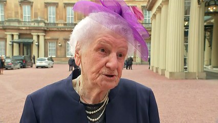Peggy Maskrey 'Britain's greatest volunteer' awarded MBE