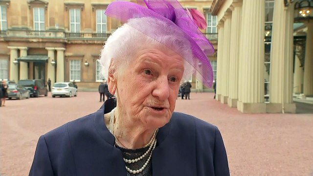 Peggy Maskrey 'Britain's greatest volunteer' awarded MBE