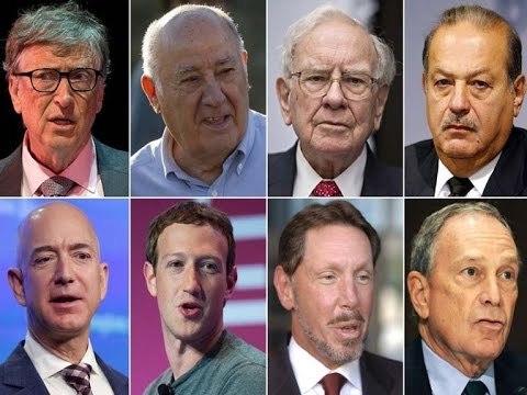 these 8 men own half the worlds wealth oxfam