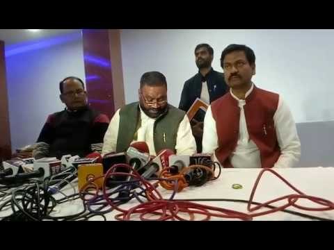 Swami Prasad Maurya target SP-Congress Alliance in Gorakhpur