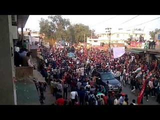 Download Video: Road Show of Rahul Gandhi and Akhilesh Yadav in Agra