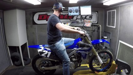 Yamaha YZ250F Dyno