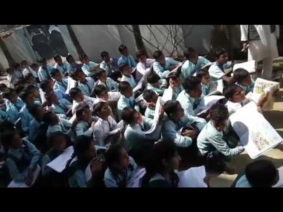 Orphans and poor children training in Gonda