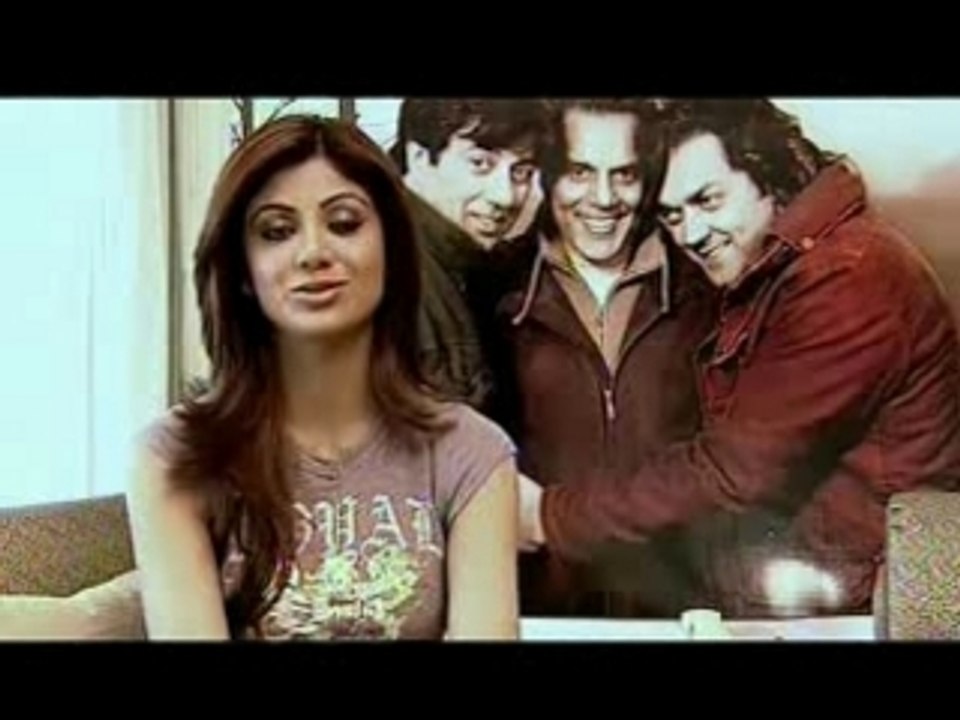 Shilpa Shetty - On The Set Of Apne
