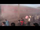 shivganga express caught fire