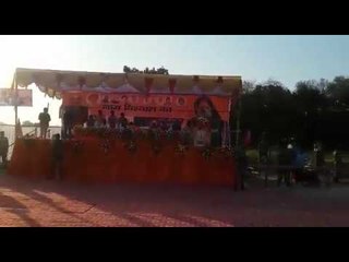 Amit Shah addressing people in Maharajganj