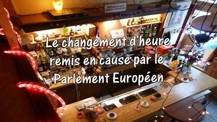 Brèves de comptoir - Peut-être la fin du  changement d'heure ?