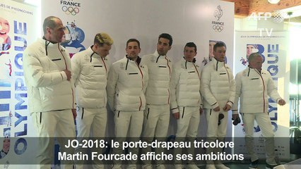 JO-2018: Fourcade arrive avec "d'énormes ambitions sportives"