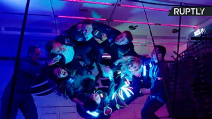 Defying the Laws of Dancing! Zero Gravity Night Club Opens Above Germany