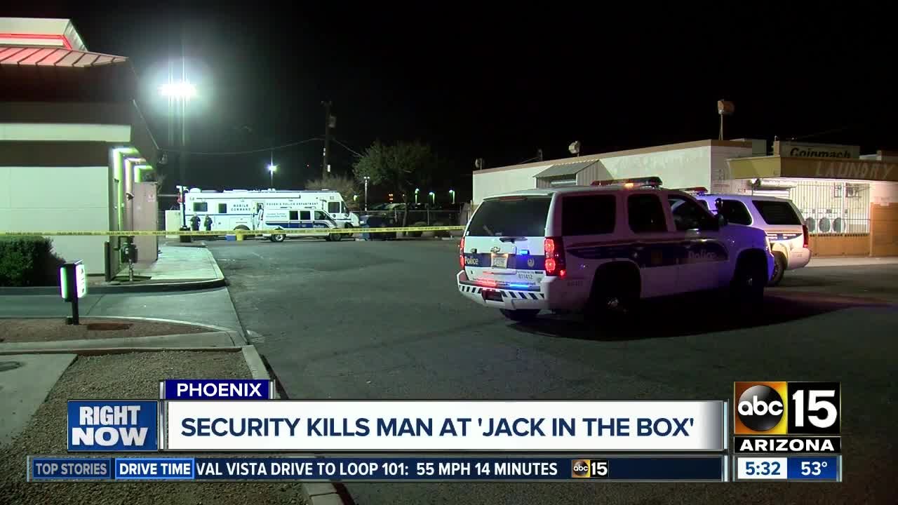 Man shot and killed by security guard in west P...