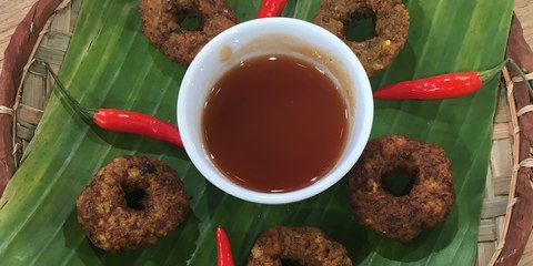 Vadè : beignets de lentilles Massalè