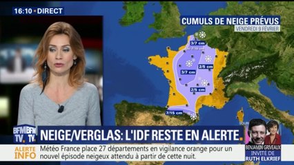 Météo France place 27 départements en vigilance orange pour un nouvel épisode neigeux