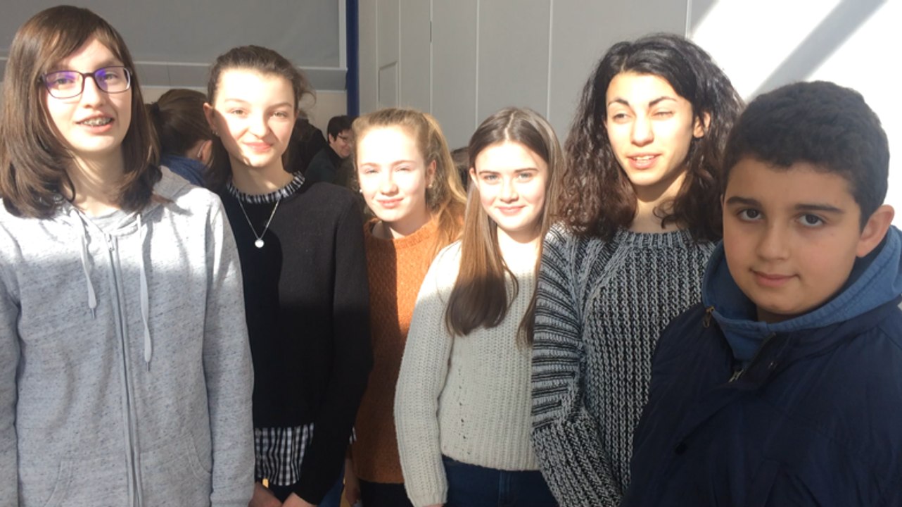 Les élèves mobilisés pour les Restos du cœur