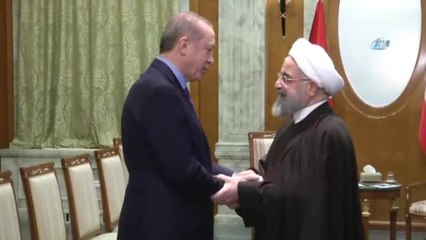 Cumhurbaşkanı Erdoğan, Ruhani ile Telefonda Görüştü