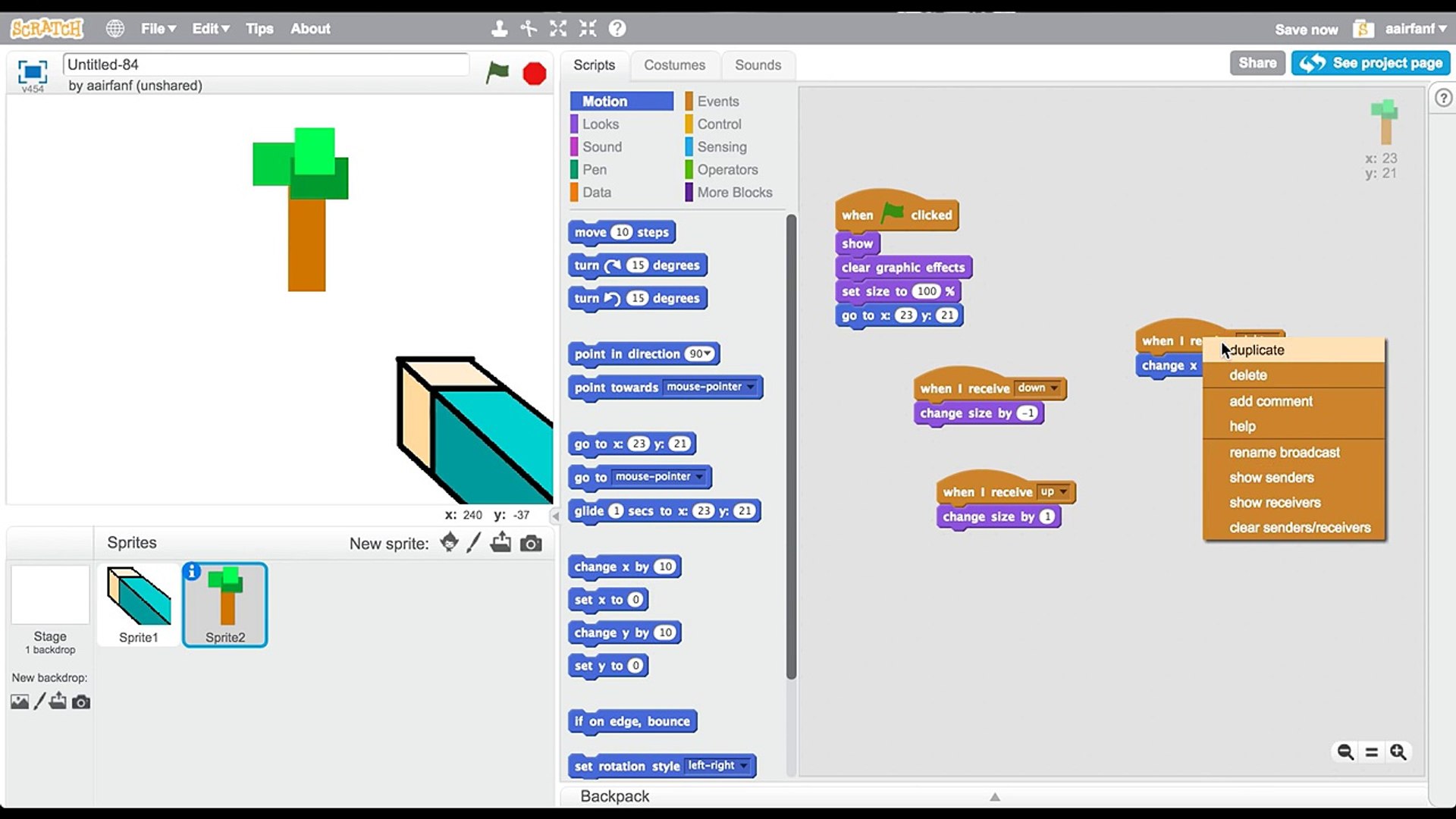 Scratch: 2D Minecraft (Advanced) Tutorial (Ep.1) 