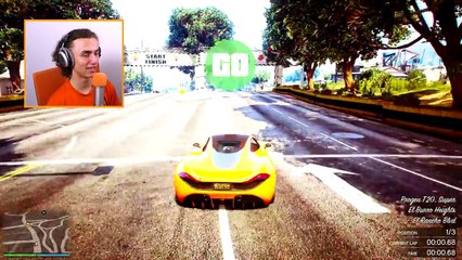 MOST DANGEROUS GTA 5 RACE EVER! (GTA 5 Funny Moments)