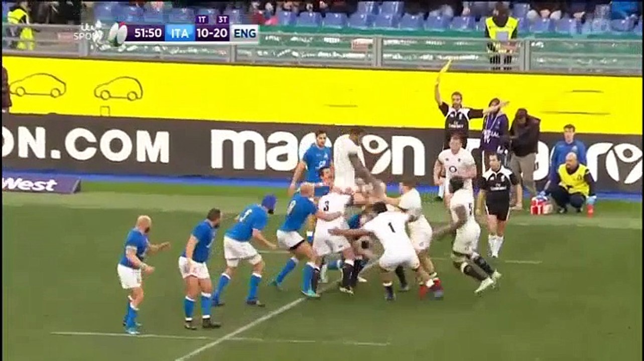 6 Nations - Le gros match de Sam Simmonds face à l'Italie