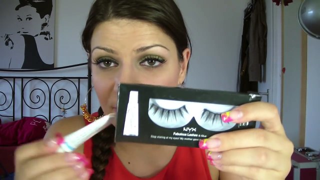 Wie Klebt Man Falsche Wimpern An Fur Anfanger 1x1 Video Dailymotion