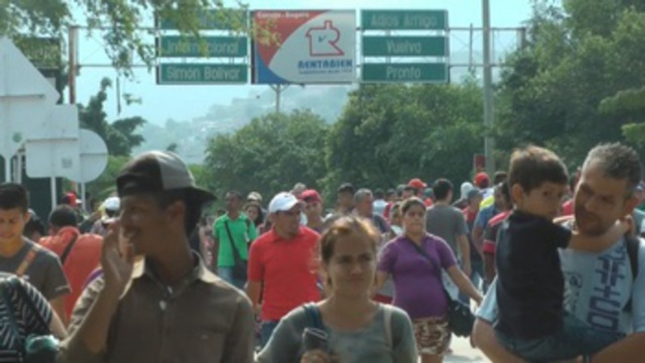Cúcuta, la vía de escape de miles de venezolanos que huyen de crisis