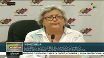 Lucena: La paz es el camino para recuperar la convivencia democrática