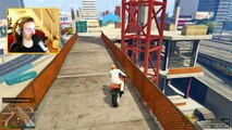 Amazing Bikes Skipping Water (GTA 5 Funny Moments)