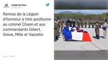 Crash d'hélicoptères dans le Var. La Légion d'honneur pour les cinq victimes.