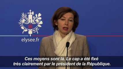 Parly: des "moyens exceptionnels" pour la défense