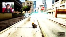 GTA 5 Funny Moments - Building Jump With Dummies - (GTA V Online Stunts)