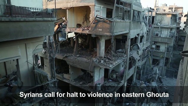 Syrians call for halt to bombardment as medics struggle to cope