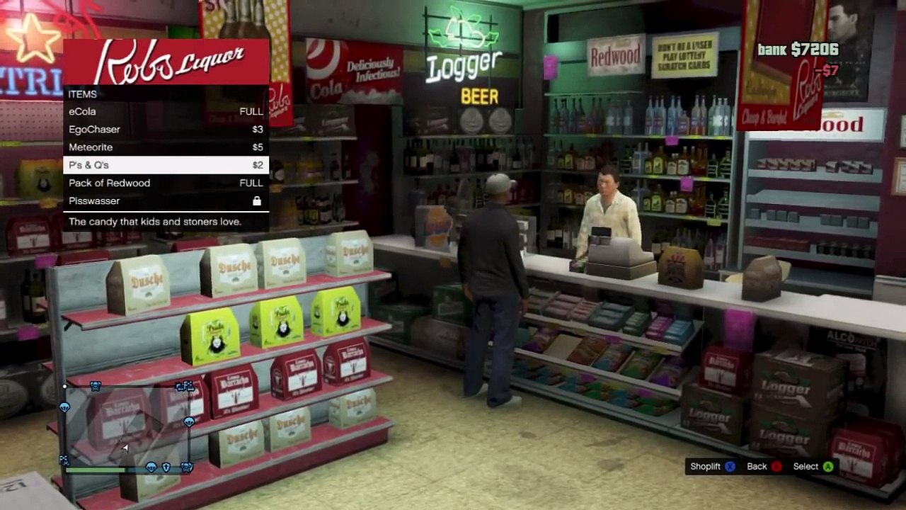 GTA 5 Online - How to buy Cigarettes and Beer (GTA ONLINE)
