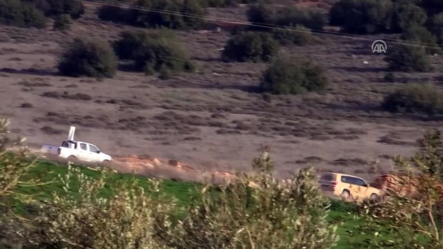 Zeytin Dalı Harekatı - Terör mevzileri vuruluyor - HATAY