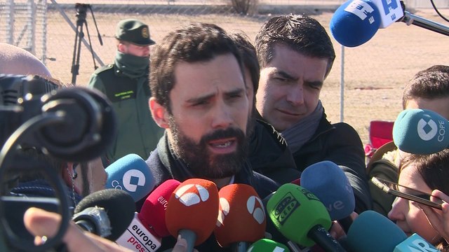 Torrent visita a los líderes soberanistas encarcelados