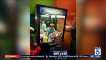 Boy Trapped Inside Claw Machine Rescued by Firefighters