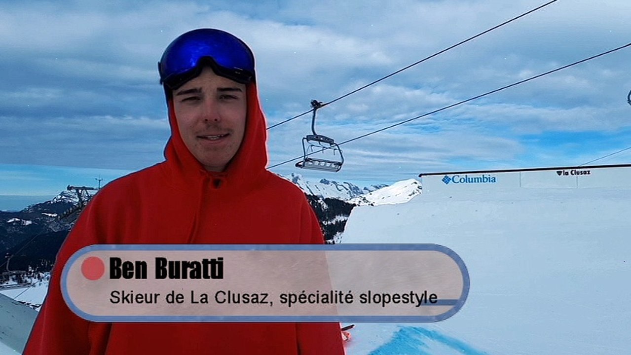 Ben Buratti à la Clusaz avant les JO de PyeongChang