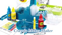 Crayola Marker Maker play Kit - Kids made their own own color markers at home Easy DIY