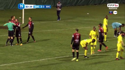Carton Jaune pour le gardien du SO Cholet