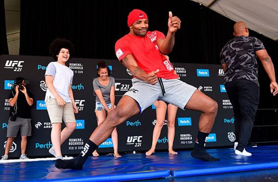UFC 221 Open Workout Recap