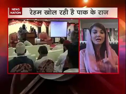 Reham Khan Brilliantly Gives Befitting Reply To Indian Anchor Over His Question Regarding Hafiz Saeed