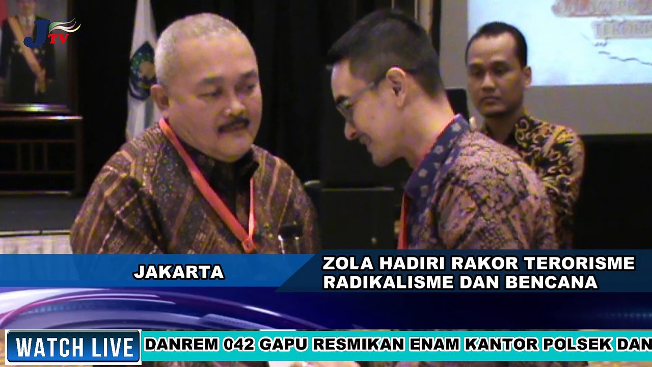 JTV ZOLA HADIRI RAKOR RADIKALISME
