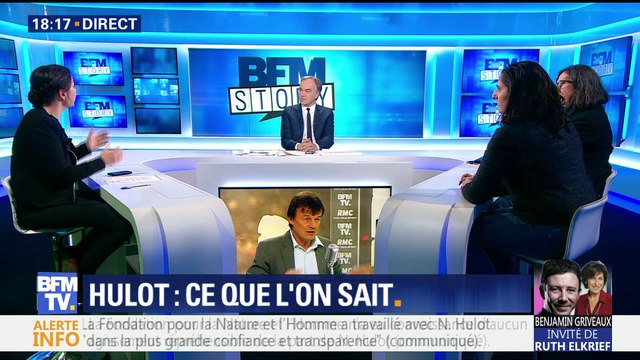 Nicolas Hulot dément les agressions sexuelles (1/2)
