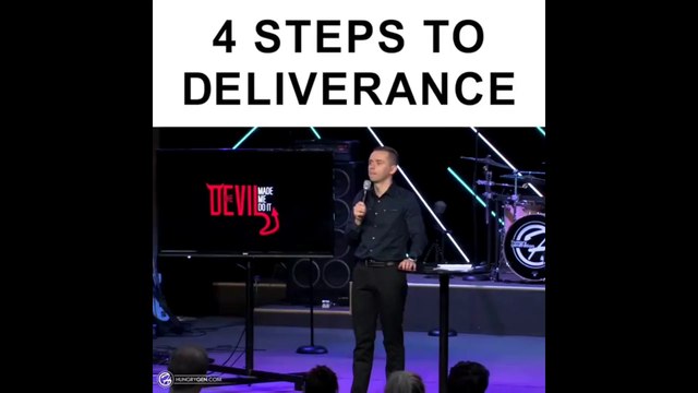 4 Steps To Deliverance-Pastor Vladimir Savchuk