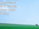 DURAGADGET Etui aspect cuir rouge avec clavier AZERTY français intégré pour Archos 70b