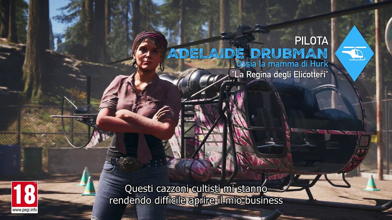 Far Cry 5 - Amici Mercenari - Adelaide Drubman