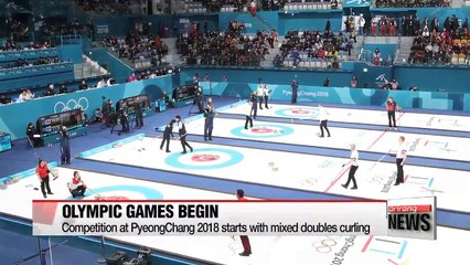 PyeongChang 2018 events start with mixed doubles curling