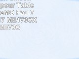 Bobj Etui en Silicone Robuste pour Tablette ASUS MeMO Pad 7 ME170C K017 ME170CX K01A